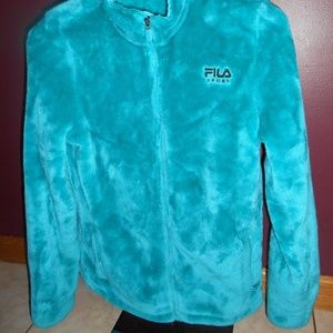 Fila Jackets & Coats - Fila Girls XL (18) Teal Full Zip Fleece GC Fila Jackets & Coats - Fila Girls XL (18) Teal Full Zip Fleece GC